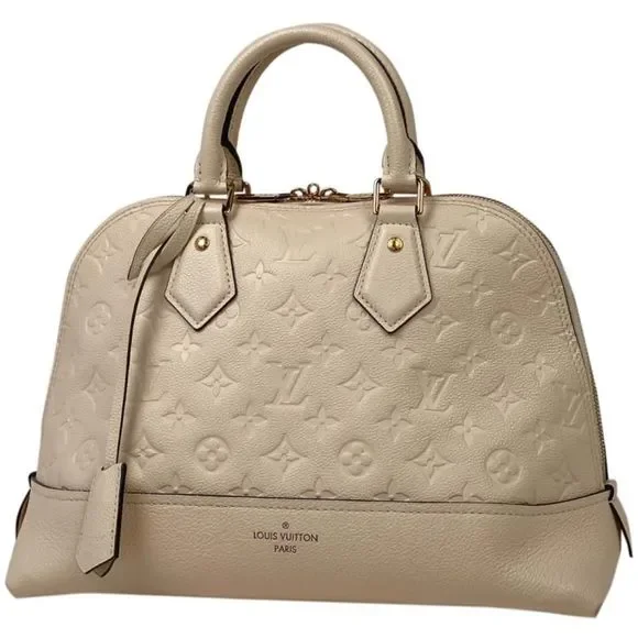 Louis Vuitton Neo Alma PM 2WAY Shoulder Bag Handbag Monogram White - Picture 1 of 7